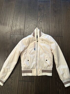 Diesel Cream Bomber Jacket